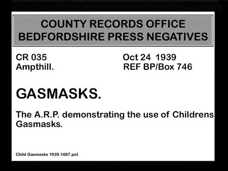  Child Gasmasks 1939.1687