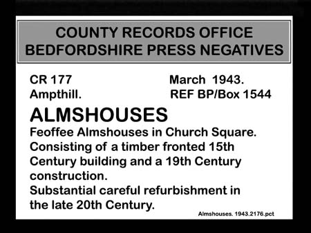 Almshouses. 1943.2176