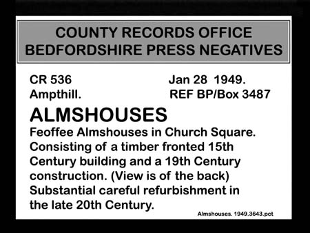 Almshouses. 1949.3643