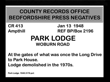 Park Lodge. 1948.3176