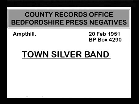   Town Band. 1951 01